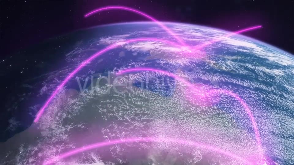 Global Network Purple Videohive 15995665 Motion Graphics Image 2