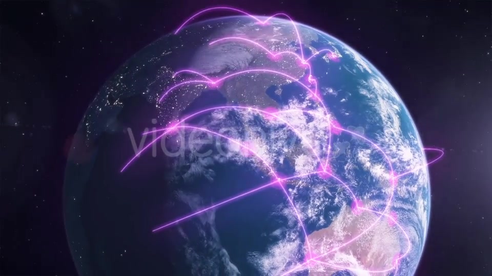 Global Network Purple Videohive 15995665 Motion Graphics Image 5