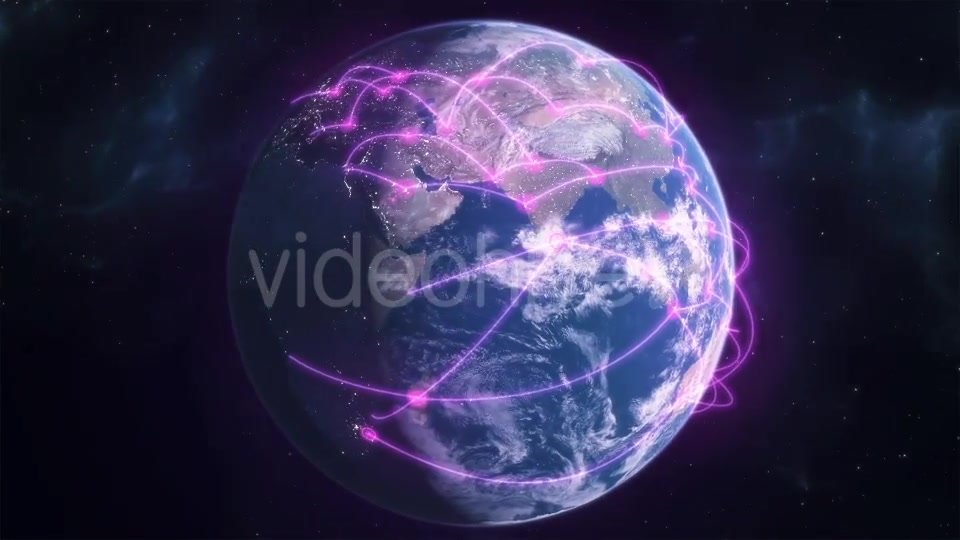 Global Network Purple Videohive 15995665 Motion Graphics Image 7