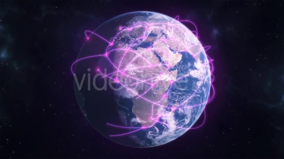 Global Network Purple Videohive 15995665 Motion Graphics Image 9