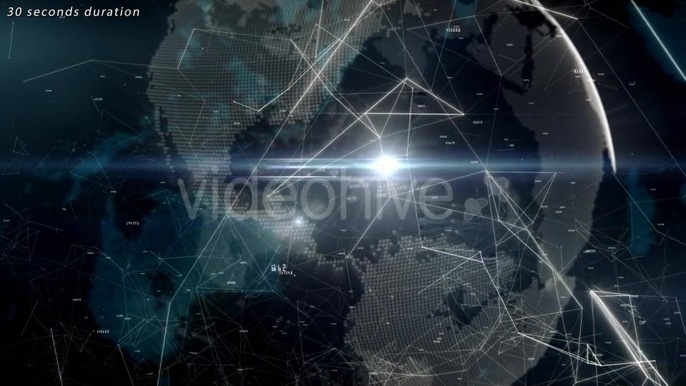Global Network with Numbers Videohive 11564390 Motion Graphics Image 5