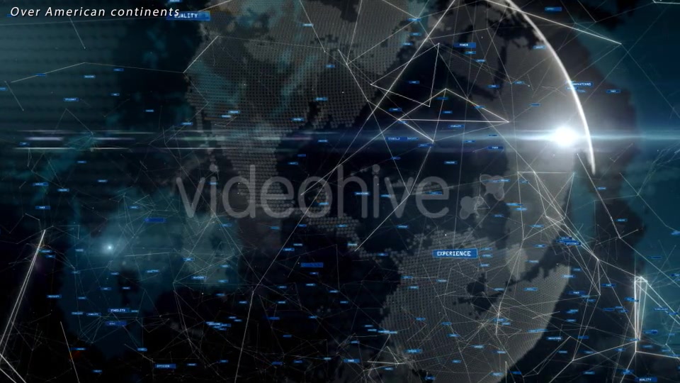 Global Network with Tags Videohive 11562607 Motion Graphics Image 3