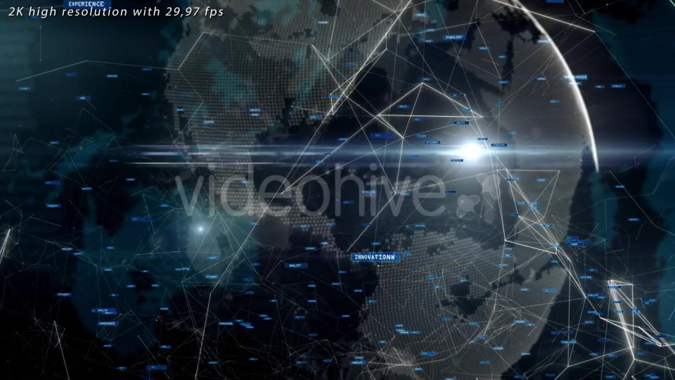 Global Network with Tags Videohive 11562607 Motion Graphics Image 4