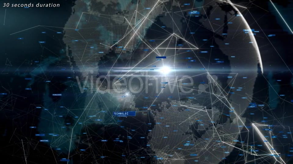 Global Network with Tags Videohive 11562607 Motion Graphics Image 5