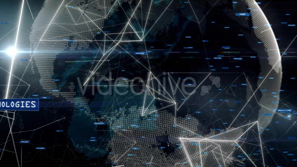 Global Network with Tags Videohive 11562607 Motion Graphics Image 9