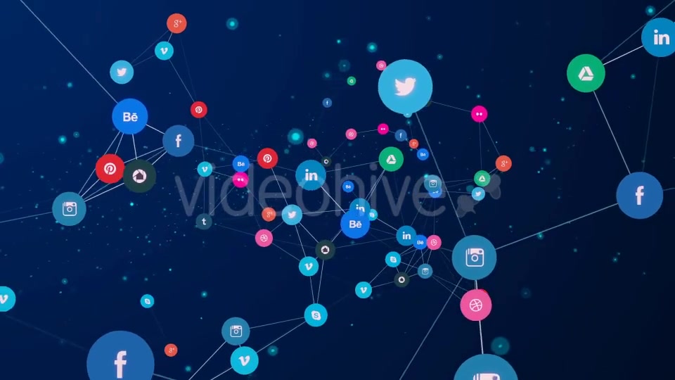 Global Social Network Videohive 21219470 Motion Graphics Image 4