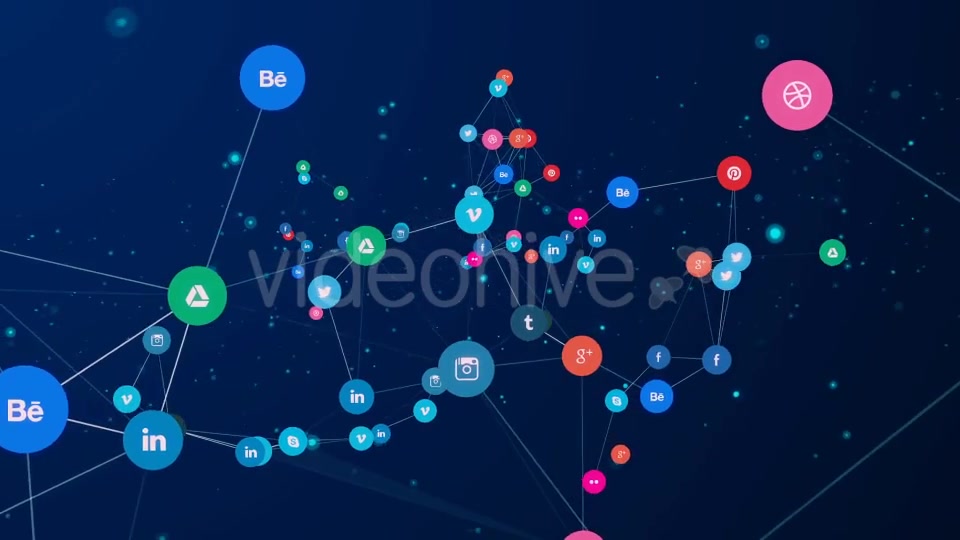 Global Social Network Videohive 21219470 Motion Graphics Image 8