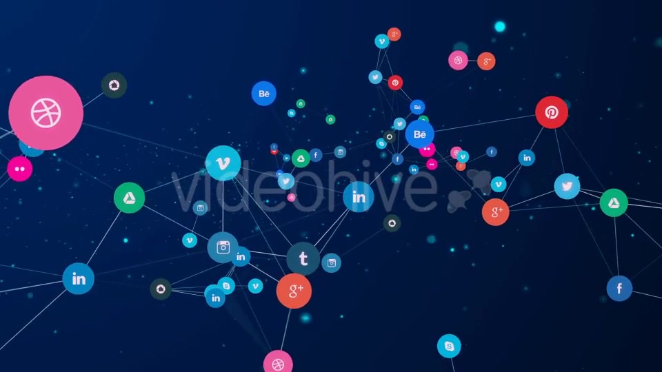 Global Social Network Videohive 21219470 Motion Graphics Image 9