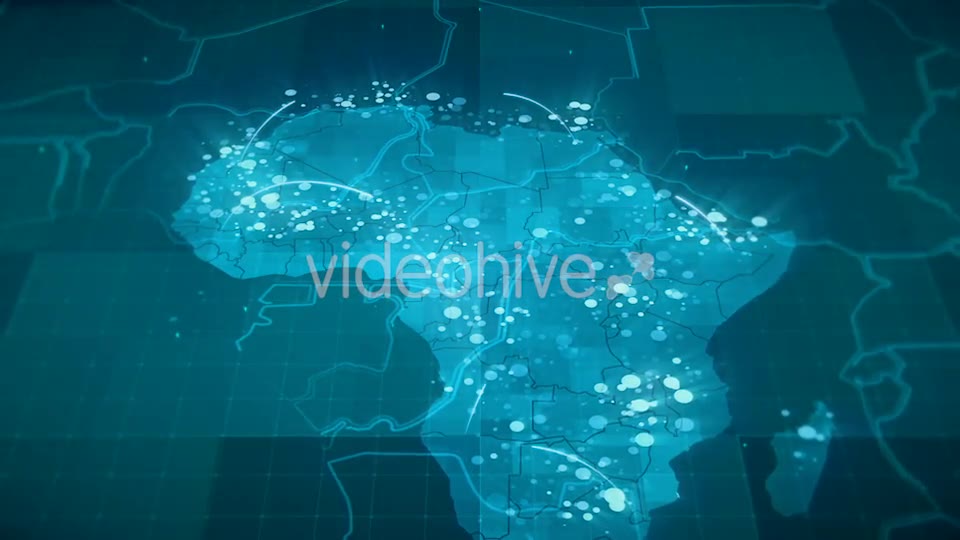 Globalization Africa Map Animation HD Videohive 20538758 Motion Graphics Image 2