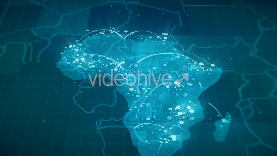 Globalization Africa Map Animation HD Videohive 20538758 Motion Graphics Image 3