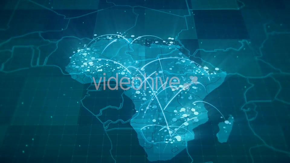Globalization Africa Map Animation HD Videohive 20538758 Motion Graphics Image 4