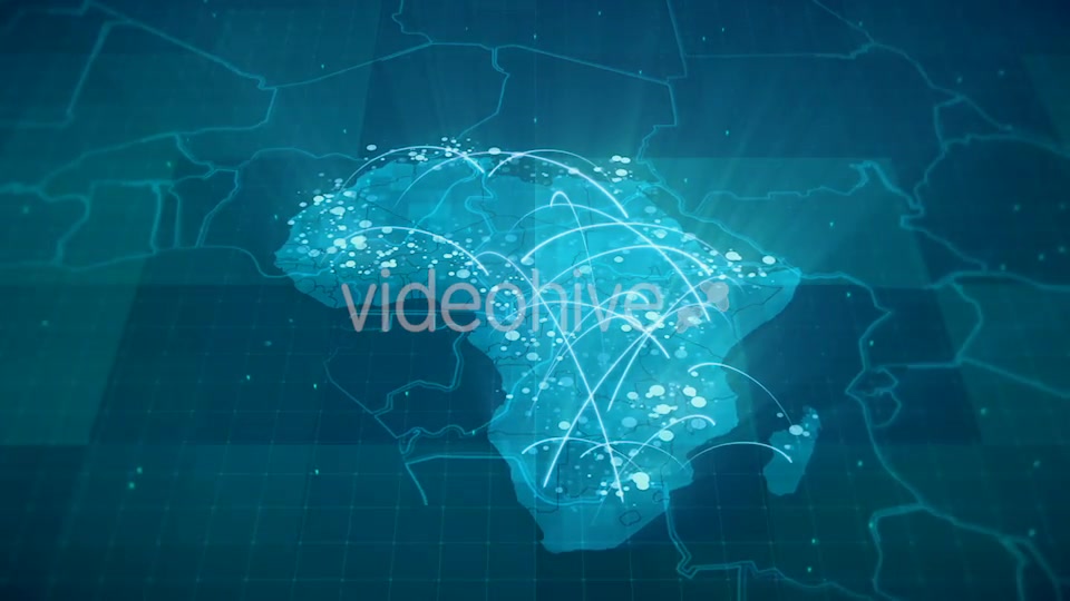 Globalization Africa Map Animation HD Videohive 20538758 Motion Graphics Image 6