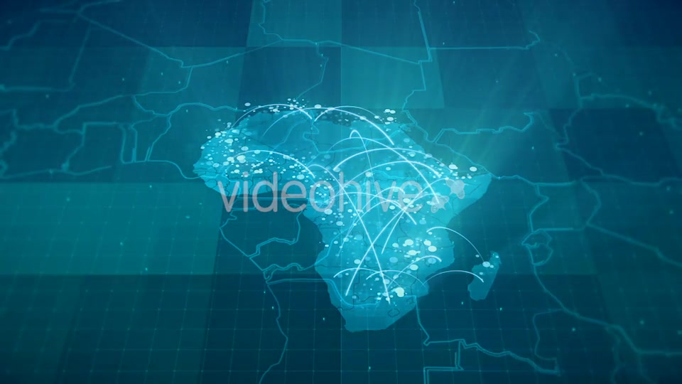 Globalization Africa Map Animation HD Videohive 20538758 Motion Graphics Image 9