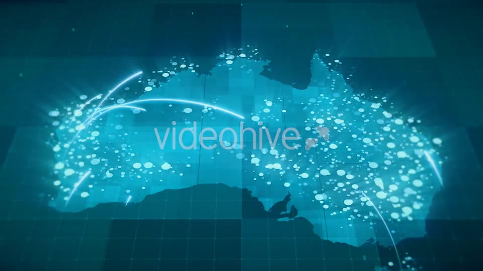 Globalization Australia Map Animation HD Videohive 18908231 Motion Graphics Image 2
