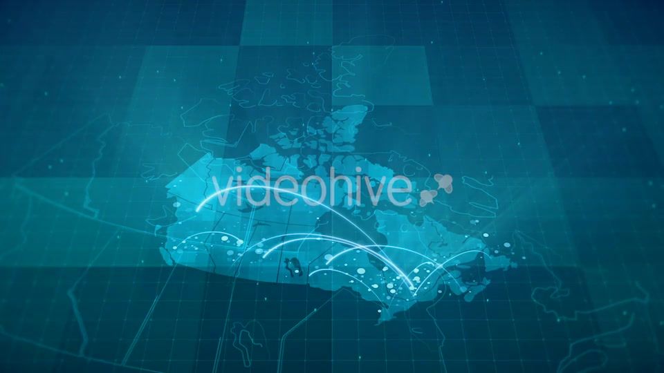 Globalization Canada Map Animation HD Videohive 20756048 Motion Graphics Image 9