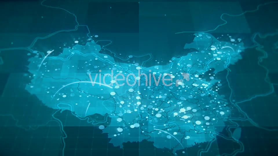 Globalization China Map Animation HD Videohive 20538743 Motion Graphics Image 2
