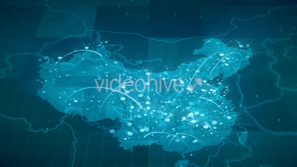 Globalization China Map Animation HD Videohive 20538743 Motion Graphics Image 3