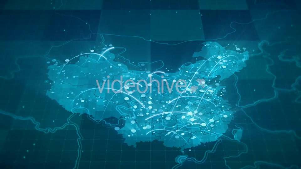 Globalization China Map Animation HD Videohive 20538743 Motion Graphics Image 4