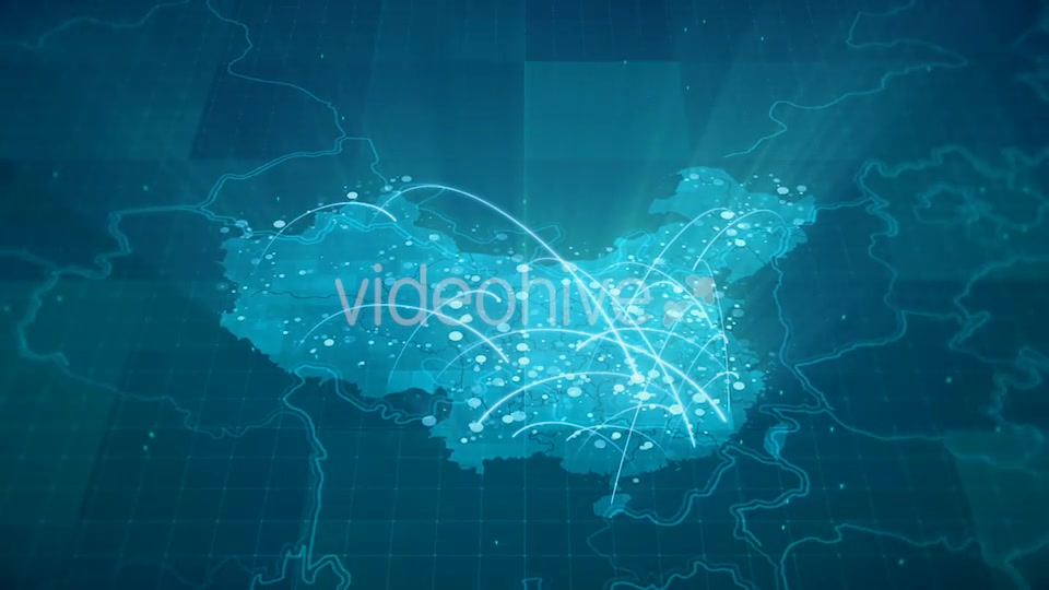 Globalization China Map Animation HD Videohive 20538743 Motion Graphics Image 7