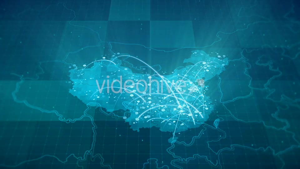 Globalization China Map Animation HD Videohive 20538743 Motion Graphics Image 9
