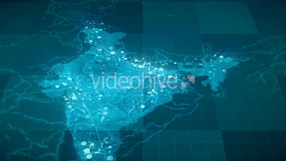 Globalization India Map Animation HD Videohive 20953130 Motion Graphics Image 2