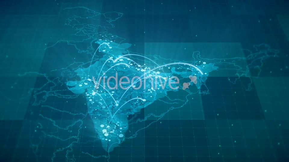 Globalization India Map Animation HD Videohive 20953130 Motion Graphics Image 6