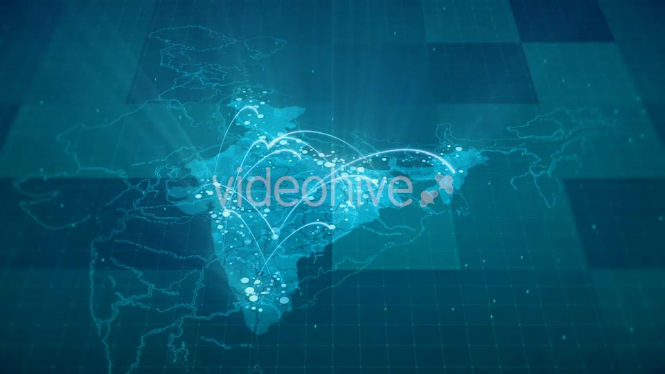 Globalization India Map Animation HD Videohive 20953130 Motion Graphics Image 8