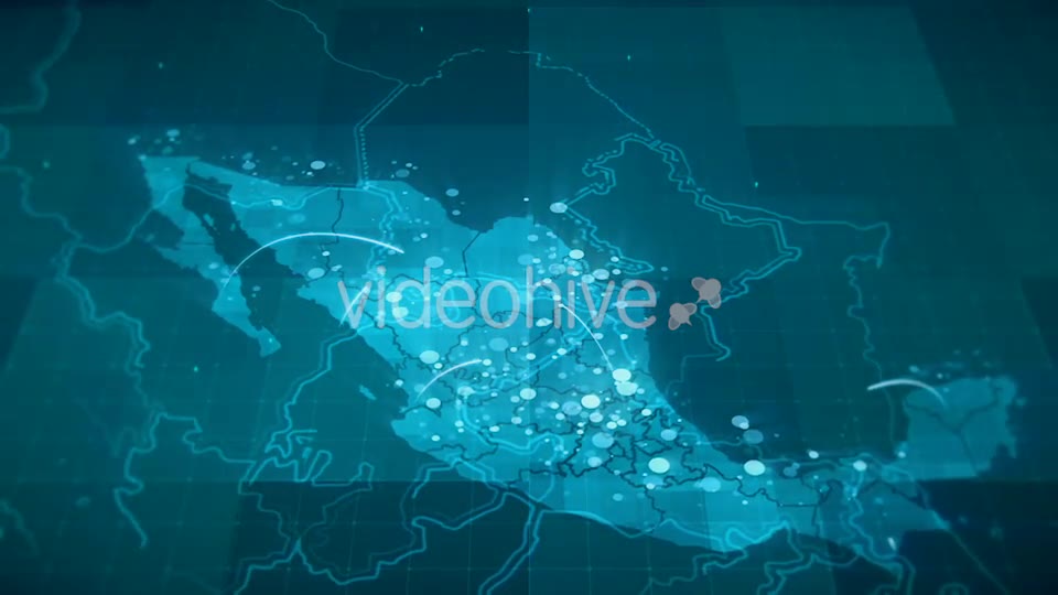Globalization Mexico Map Animation HD Videohive 20538706 Motion Graphics Image 2