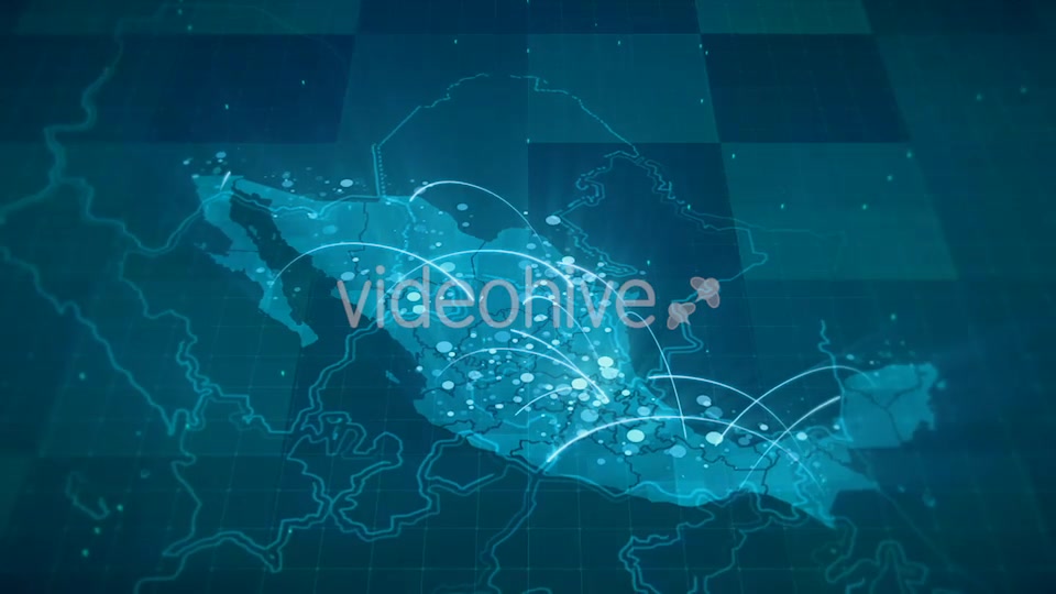 Globalization Mexico Map Animation HD Videohive 20538706 Motion Graphics Image 4