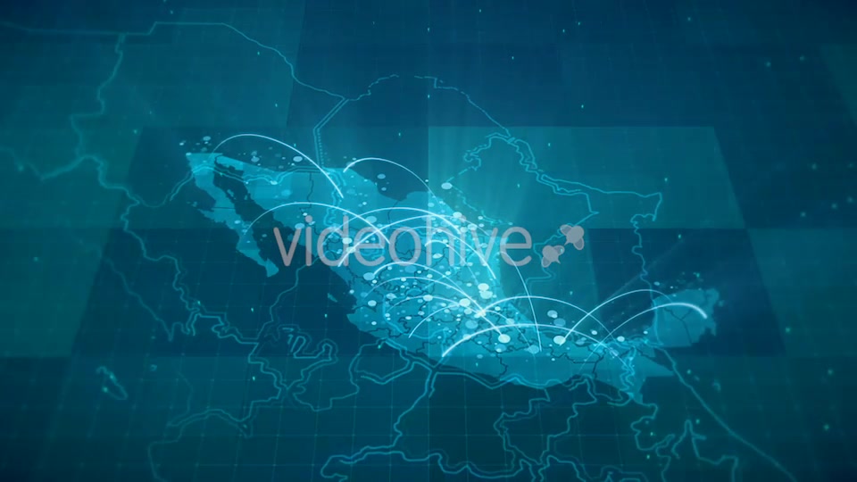 Globalization Mexico Map Animation HD Videohive 20538706 Motion Graphics Image 6