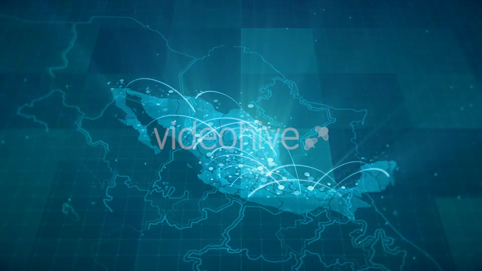 Globalization Mexico Map Animation HD Videohive 20538706 Motion Graphics Image 7