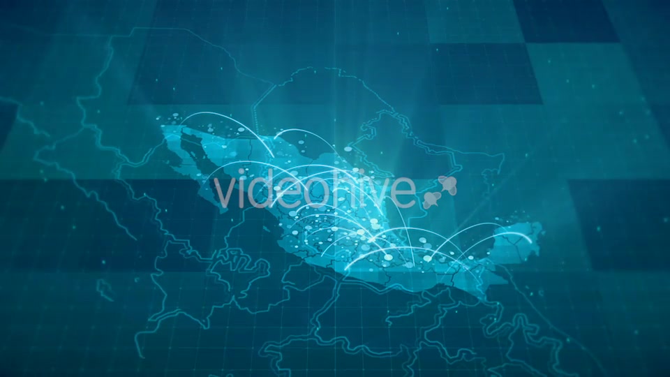 Globalization Mexico Map Animation HD Videohive 20538706 Motion Graphics Image 8