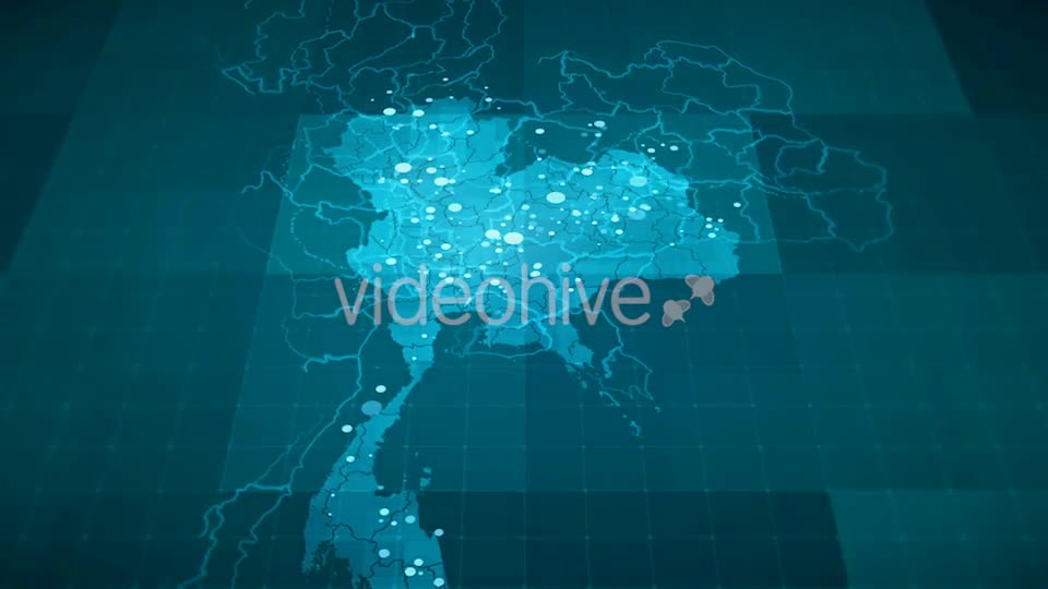 Globalization Thailand Map Animation HD Videohive 20538667 Motion Graphics Image 1