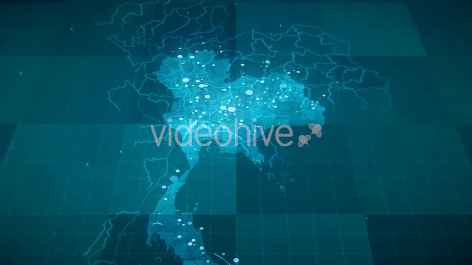 Globalization Thailand Map Animation HD Videohive 20538667 Motion Graphics Image 2