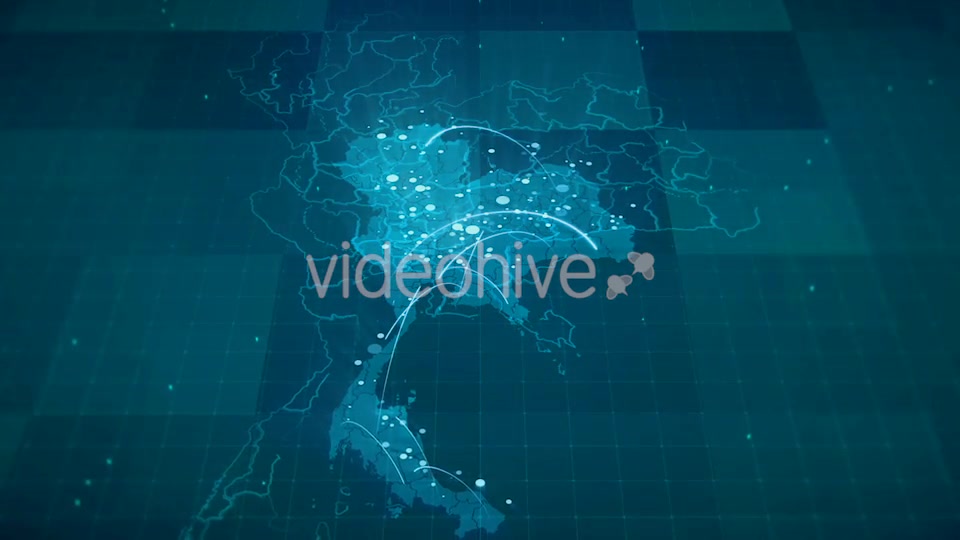 Globalization Thailand Map Animation HD Videohive 20538667 Motion Graphics Image 4