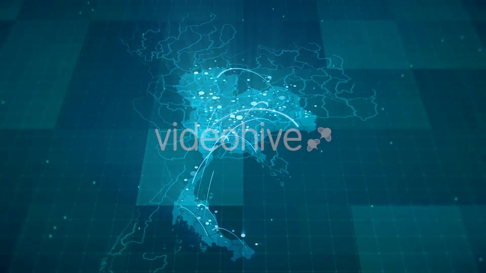 Globalization Thailand Map Animation HD Videohive 20538667 Motion Graphics Image 5