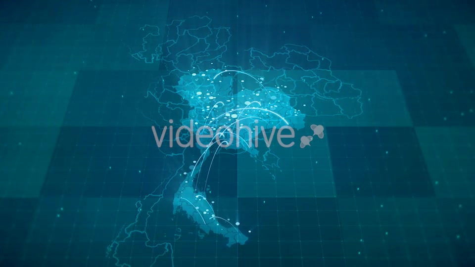 Globalization Thailand Map Animation HD Videohive 20538667 Motion Graphics Image 6