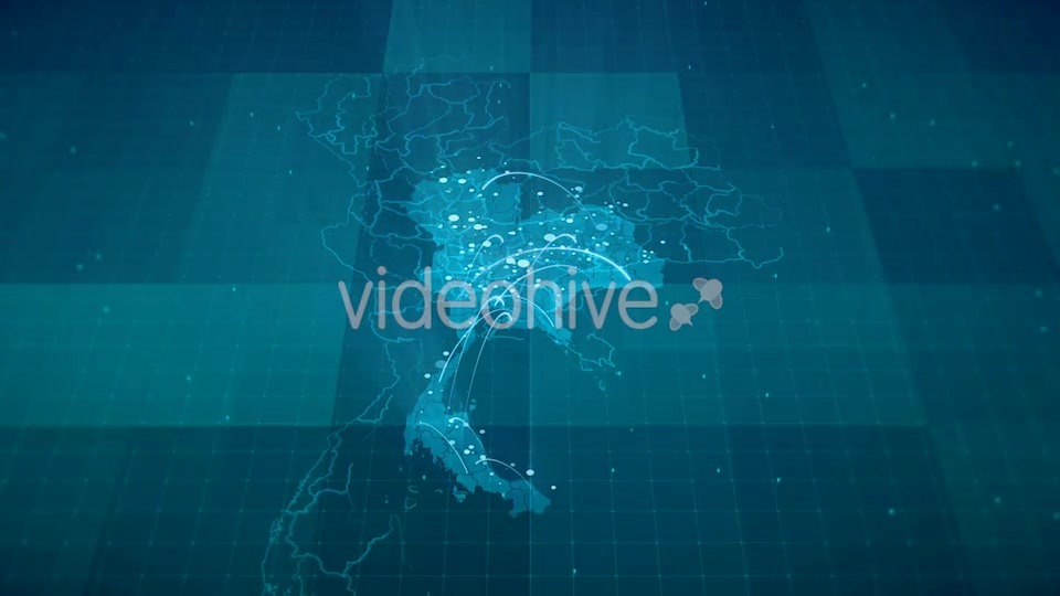 Globalization Thailand Map Animation HD Videohive 20538667 Motion Graphics Image 9