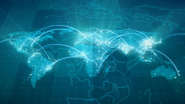 Globalization World Map Animation Pack 4K - Download 18722515 Videohive