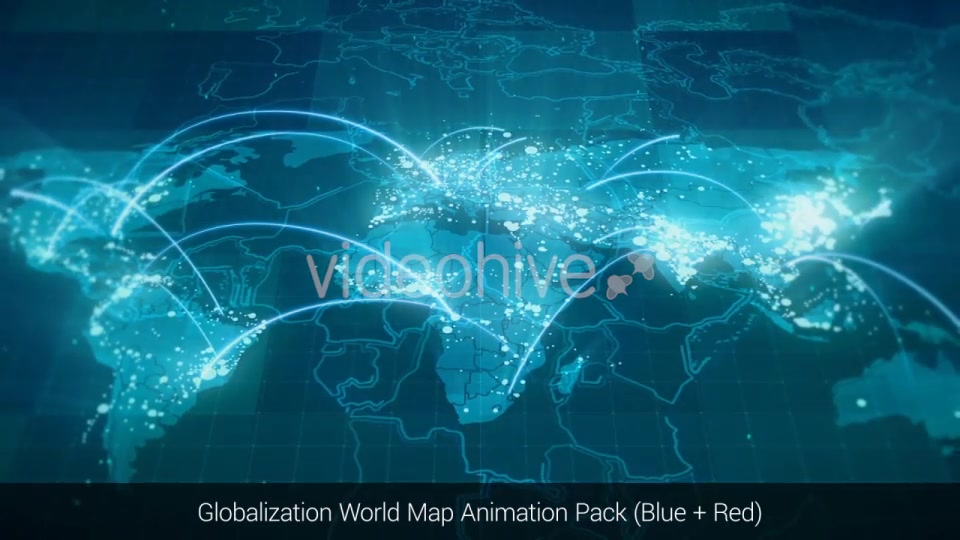 Globalization World Map Animation Pack HD Videohive 18722653 Motion Graphics Image 4