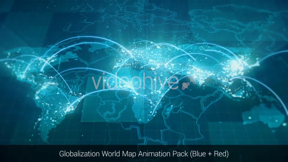 Globalization World Map Animation Pack HD Videohive 18722653 Motion Graphics Image 5