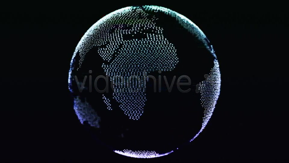Globe Emerging From Particles Videohive 7910276 Motion Graphics Image 10