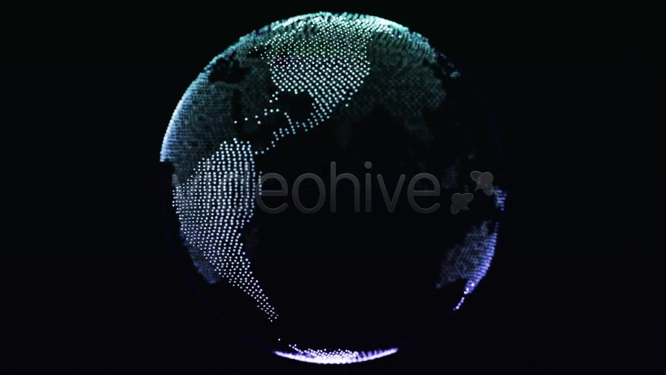 Globe Emerging From Particles Videohive 7910276 Motion Graphics Image 11
