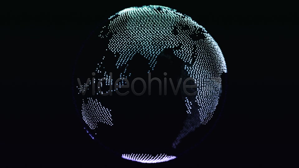 Globe Emerging From Particles Videohive 7910276 Motion Graphics Image 13