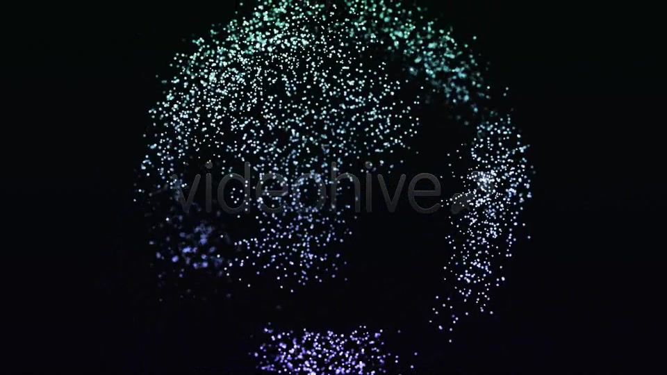 Globe Emerging From Particles Videohive 7910276 Motion Graphics Image 7