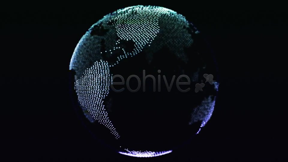 Globe Emerging From Particles Videohive 7910276 Motion Graphics Image 8