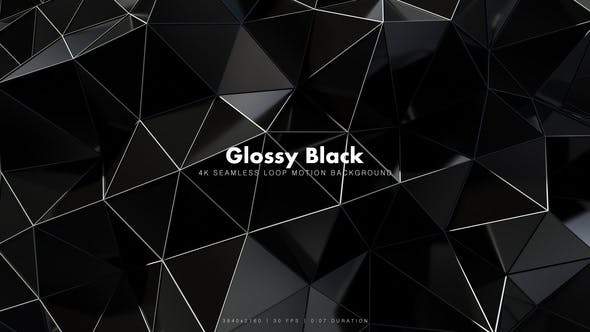 Glossy Black Motion - 22419865 Videohive Download