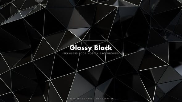 Glossy Black Motion - Videohive Download 22412413