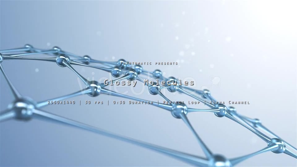 Glossy Molecules Videohive 20188510 Motion Graphics Image 5