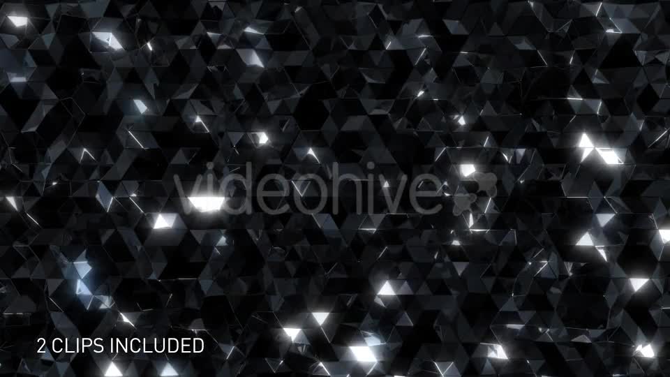 Glossy Reflective Black Triangles Videohive 20710049 Motion Graphics Image 1